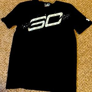 Black YXL Stephen Curry T shirt